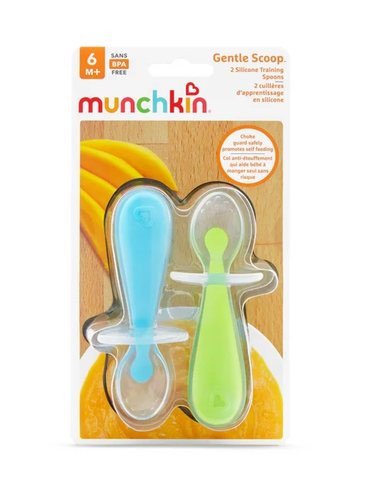 2pc Munchkin силиконовые ложки для кормления, вариант, фото 7