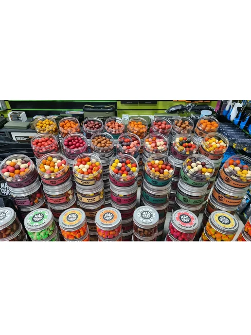 Mad Carp Baits Бойлы тонущие насадочные 20 мм Шелковица, 200 г, 200 г, фото 5