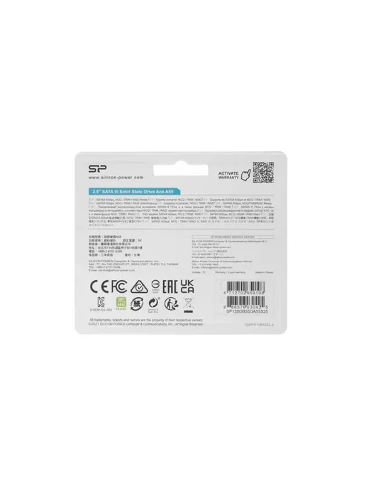 Silicon Power Накопитель SSD 2.5" SP128GBSS3A55S25 128GB, 128 ГБ, фото 2