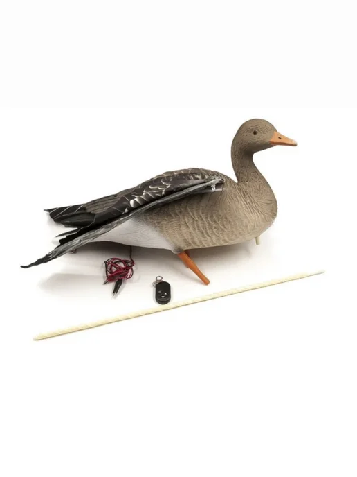 oscar decoys Чучела для охоты гусь серый махокрыл отдыхающий, серый, фото 2