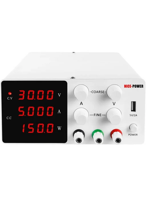 Nice-Power Лабораторный источник питания SPS-W305 30В 5А, 1 канал,150Вт, 150 Вт, фото 2