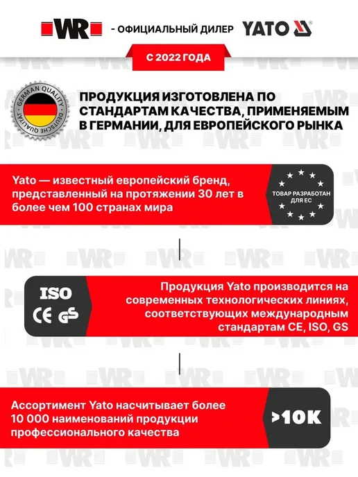 Yato Воронка автомобильная 270 мм, черный, фото 7