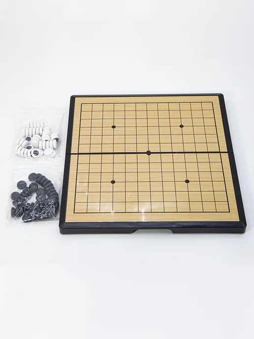 Головоломка Игра Го детская магнитная Magnetic Go 40+41 камней, 21x21 см, 21x21 см, фото 7