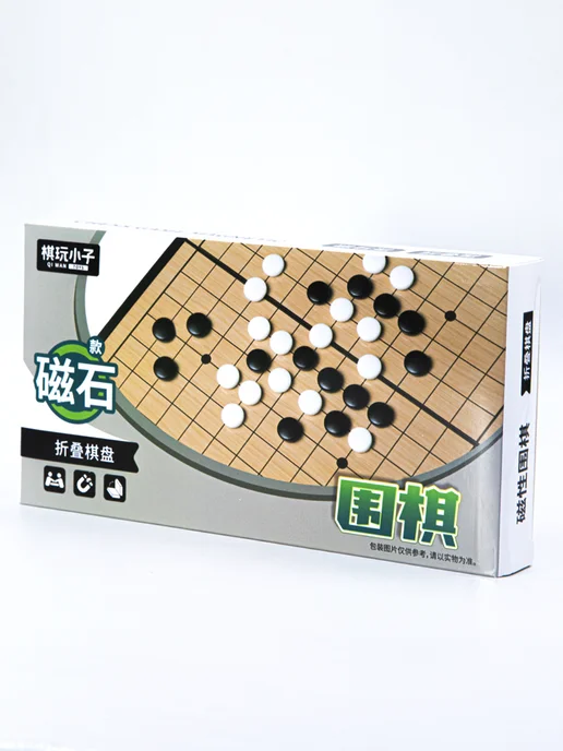 Головоломка Игра Го детская магнитная Magnetic Go 40+41 камней, 21x21 см, 21x21 см, фото 8