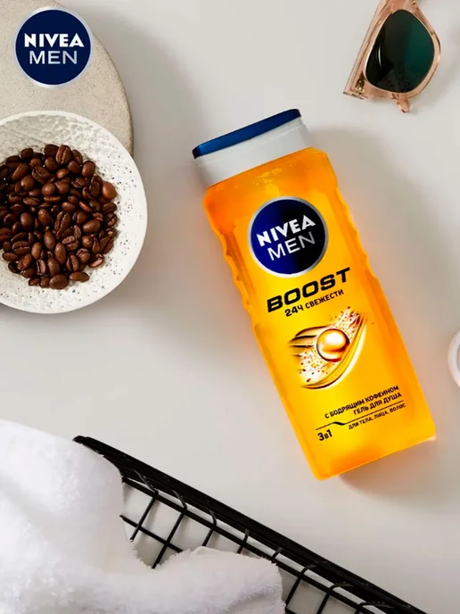 NIVEA Гель для душа мужской Нивея 500 мл, 500 мл, фото 4