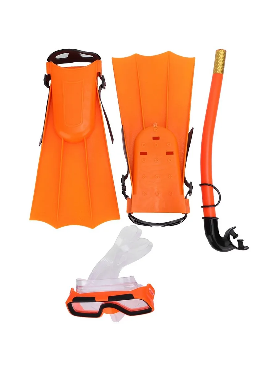 Очки для плавания snorkeling Kit: Очки, трубка, ласты