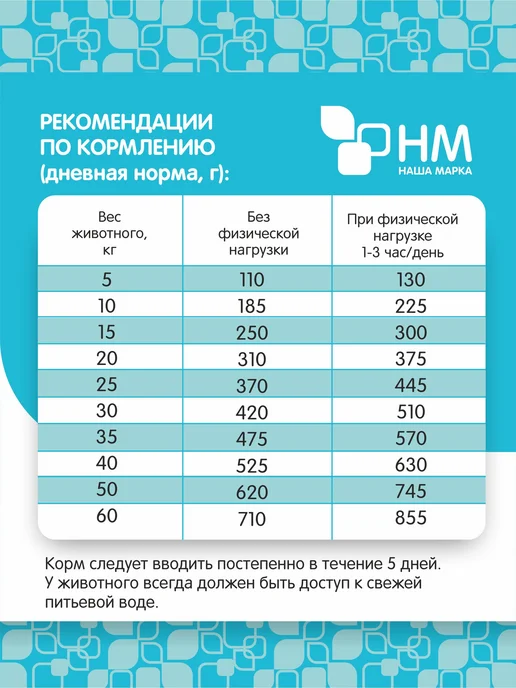 Сухой корм НАША МАРКА Сух.Д для собак, лосось, 12 кг, фото 4