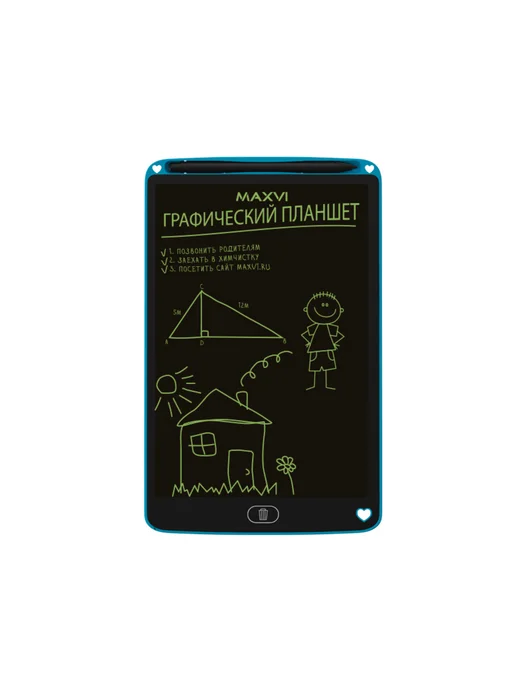 Maxvi Графический планшет MGT-02 Розовый, синий, фото 2