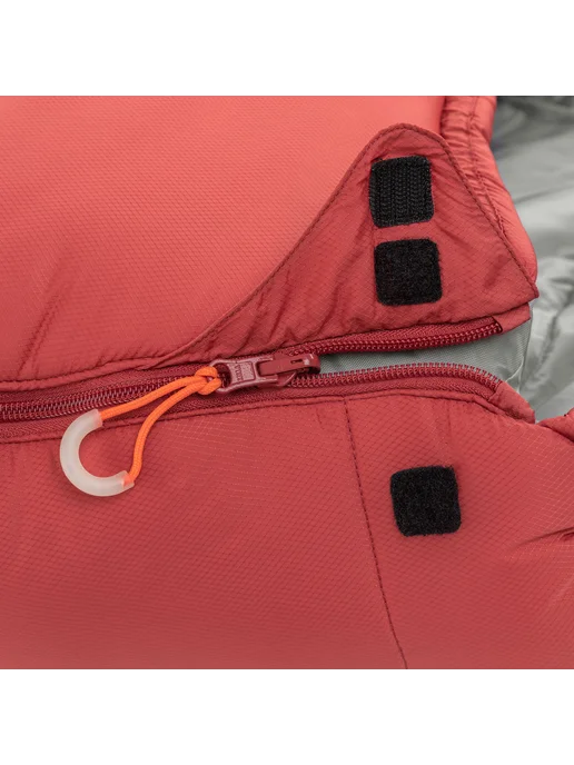 Kanrock Спальный мешок Aurora -15 (regular, red) правый, красный, фото 5