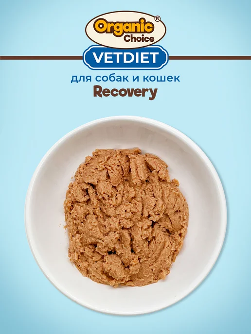 Organic Сhoice Влажный корм VET Recovery для собак и кошек 6шт, 6 шт, фото 3