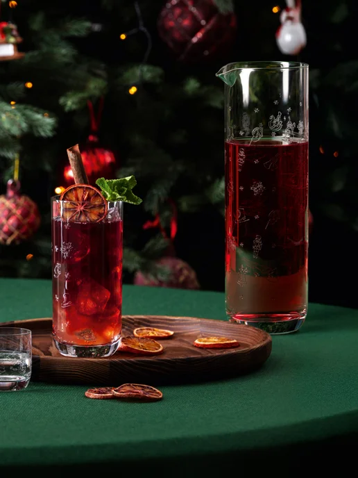Villeroy & Boch Новогодний кувшин 1000 мл, Toy's Delight Glass, 1 л, фото 3