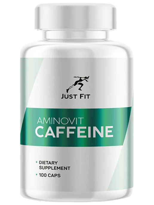 Just Fit Nutrition Just Fit Aminovit Caffeine, Предтренировочный комплекс Кофеи…, 100 шт