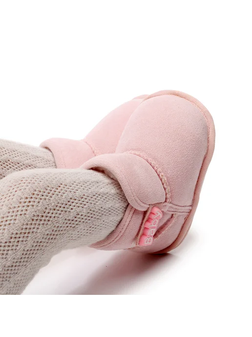 BABY.STORE Пинетки уги теплые для новорожденных, розовый, фото 2