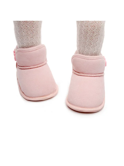 BABY.STORE Пинетки уги теплые для новорожденных, розовый, фото 5