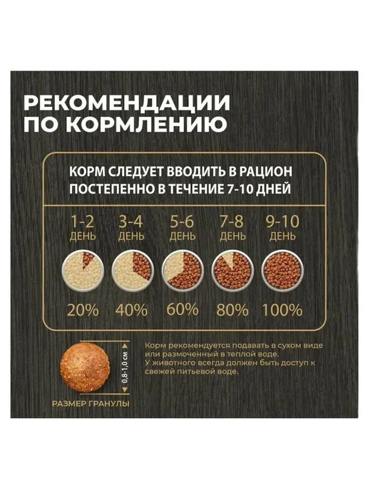 Сухой корм Родные корма для собак, мелкие, индейка, 2 кг, фото 2