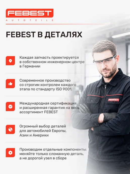 FEBEST Крюк буксирный Tesla Тесла Model 3 JAN 2024, вариант, фото 3