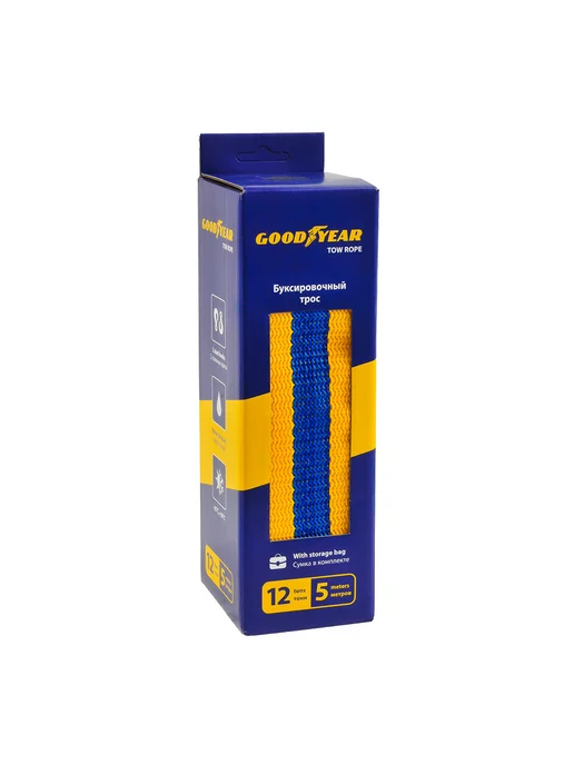 Goodyear Трос буксировочный лента 12 т GY004004, вариант, фото 2