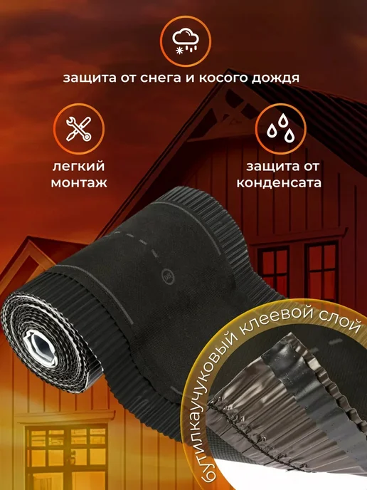 Geo-Vent Аэроэлемент конька для крыши 310 мм 2 шт, 2 шт, фото 2