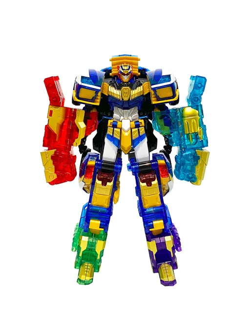 METALCARDBOT Метал Кард Бот. Блю Коп Special робот трансформер 20 см S1, синий, фото 8