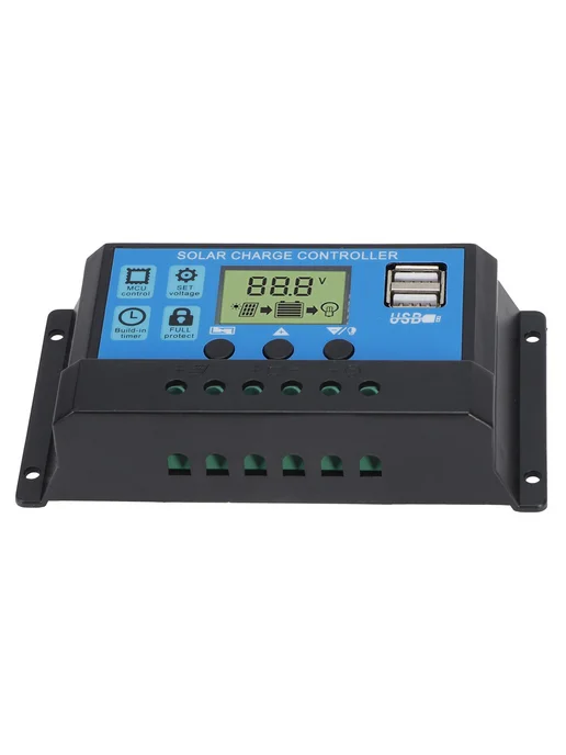 Автономный солнечный контроллер PWM 12 24В 20А, вариант, фото 4
