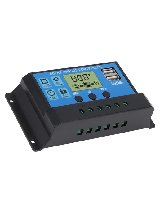 Автономный солнечный контроллер PWM 12 24В 20А, вариант, фото 6