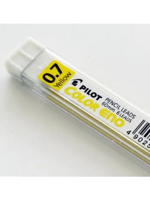 Грифель для карандаша Pilot COLOR ENO 0 7мм 6 цветов 1 уп, 6 цв., фото 7