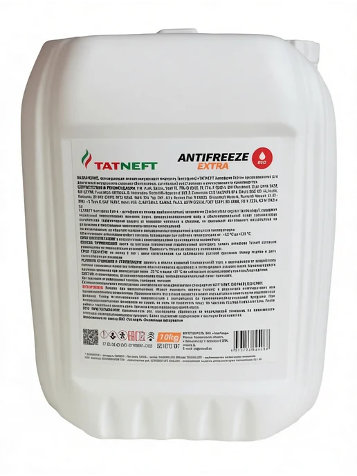 TATNEFT Антифриз Extra (10 кг), 10 кг, фото 2