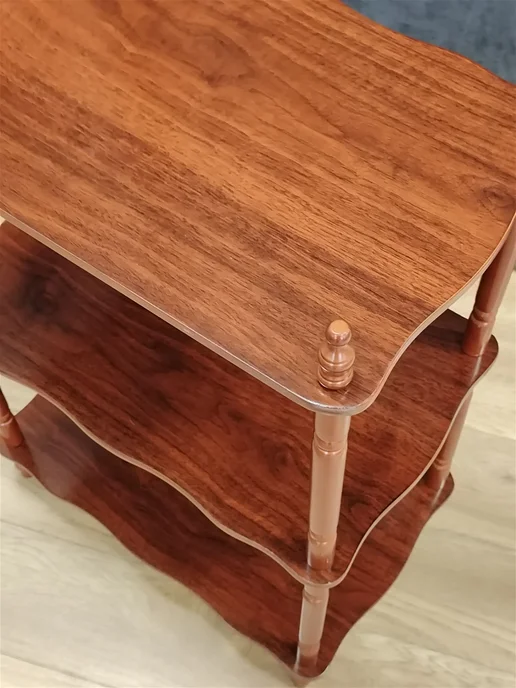 ONWA Этажерка Z109A_Walnut, коричневый, фото 3