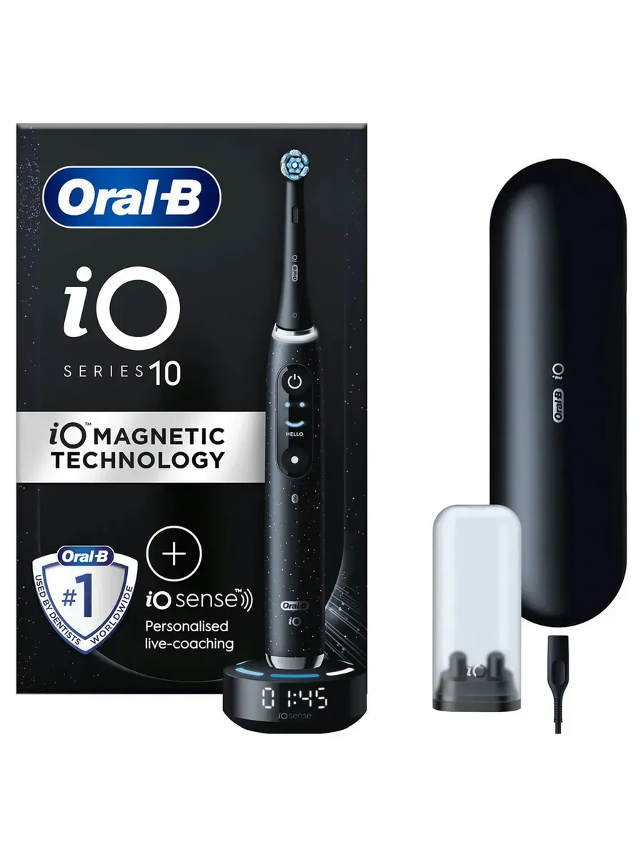 Электрическая зубная щетка iO Series 10 Cosmic Black
