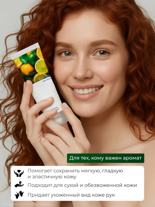 KRASSA Набор кремов для рук ламеллярных AROMA, белый, фото 7