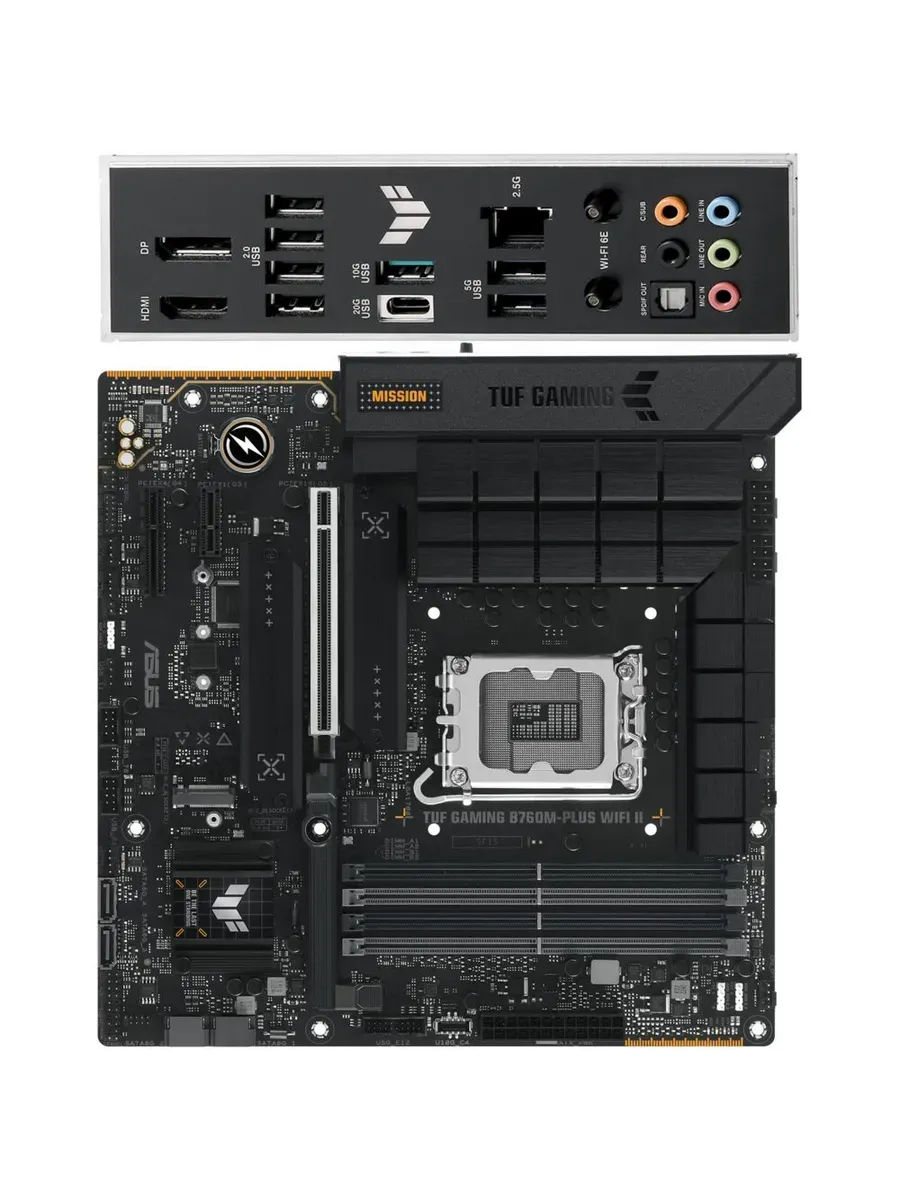 Asus Материнская плата TUF Gaming B760M-Plus WiFi II B760