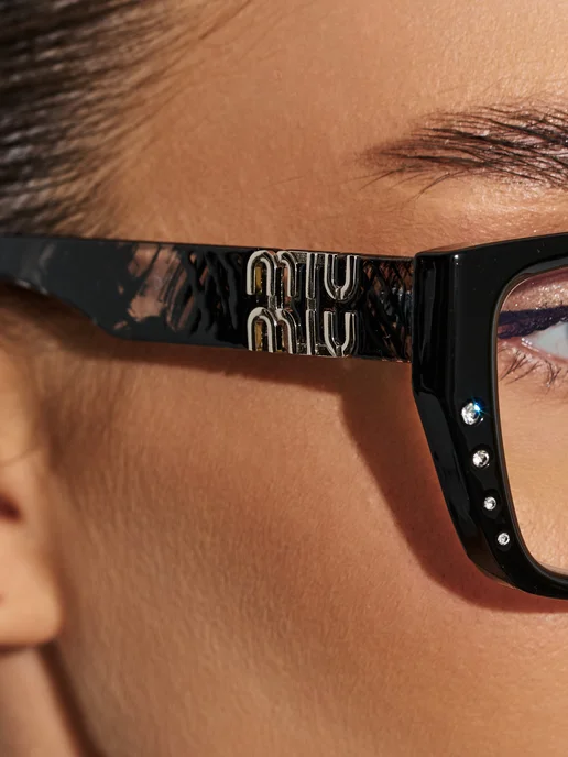 Re optics Очки имиджевые miu miu, черный, фото 4