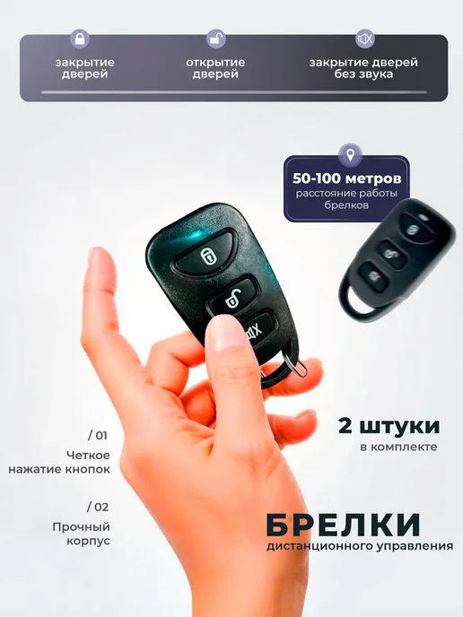 SB Центральный замок для ВАЗ 2106, комплект на 4 двери, вариант, фото 3