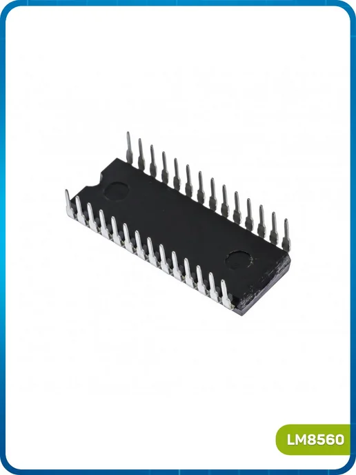 MobiRound Контроллер цифровых часов UTC LM8560 (SDIP-28), вариант, фото 2
