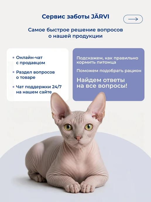 Jarvi elaman Комбо-набор лакомство крем-суп четыре вкуса для кошек, 720 г, 720 г, фото 8