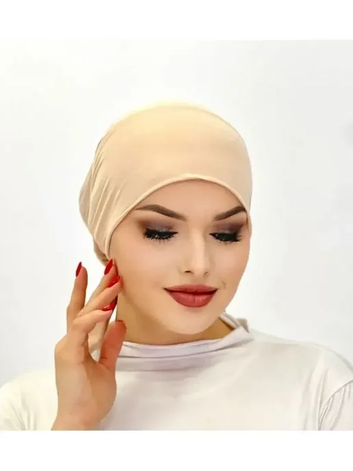 HABIBI Боне на завязке прямой, бежевый