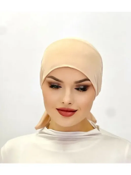 HABIBI Боне на завязке прямой, бежевый, фото 2