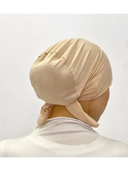 HABIBI Боне на завязке прямой, бежевый, фото 3