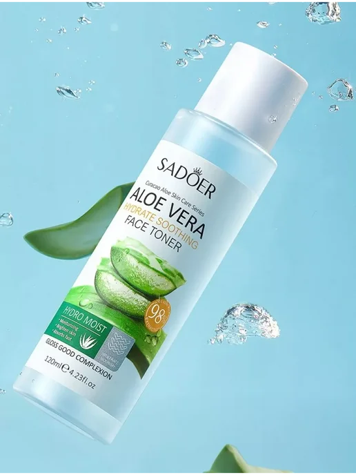 Тонер для лица Sadoer Aloe Vera, 120 мл, фото 3