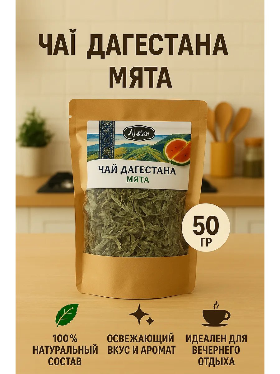 Чай Дагестана «Мята» 50 г