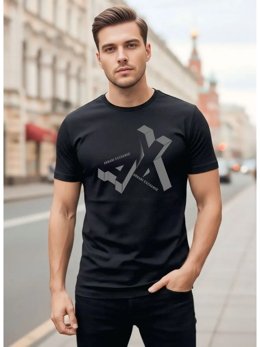Брендовая футболка AX