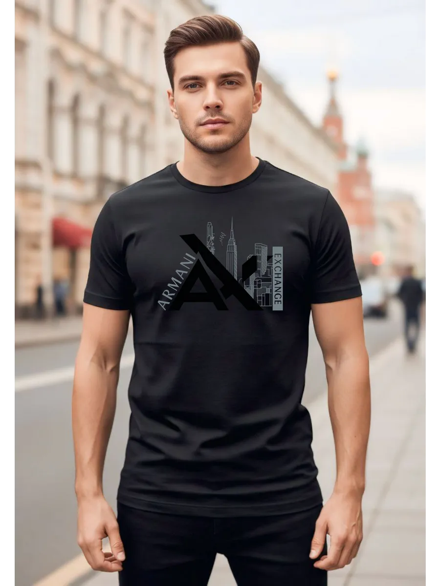 Брендовая футболка AX