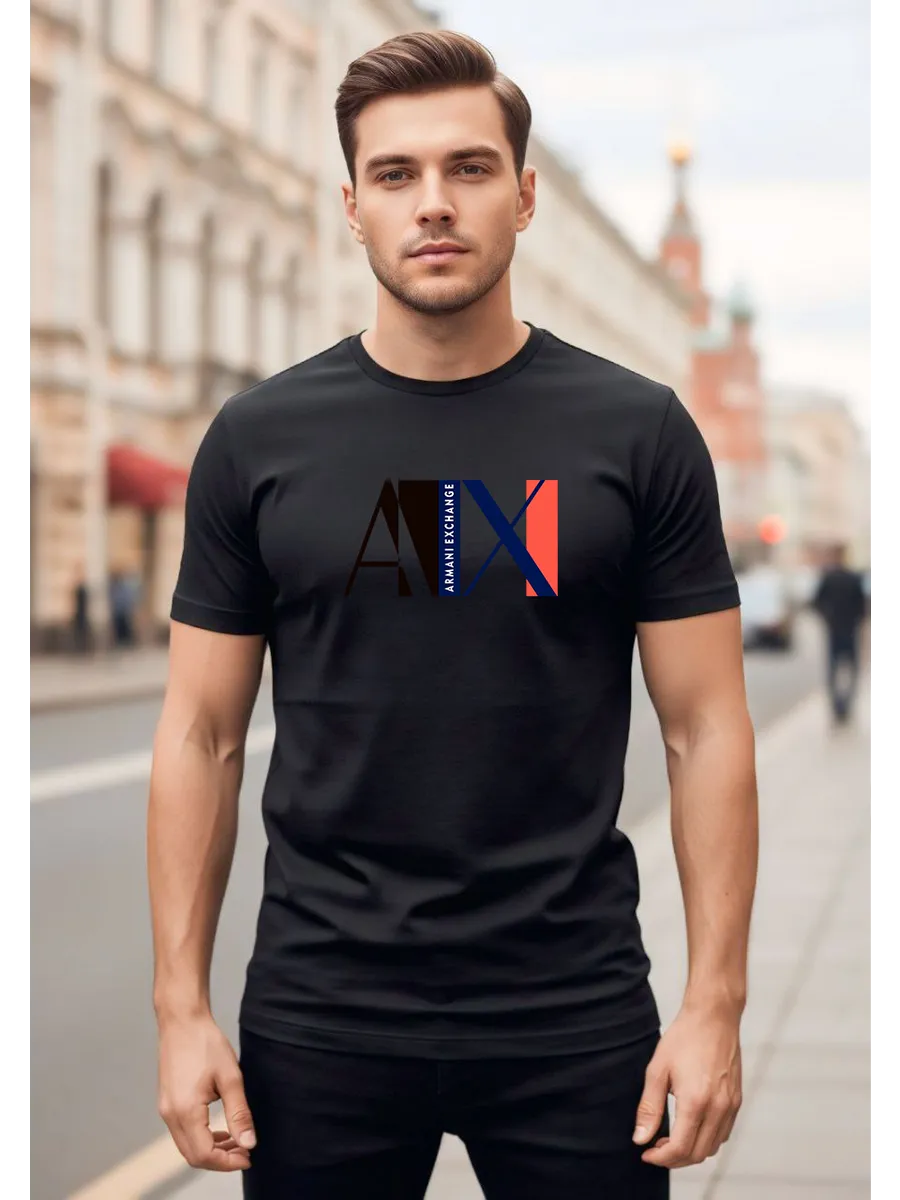 Брендовая футболка AX