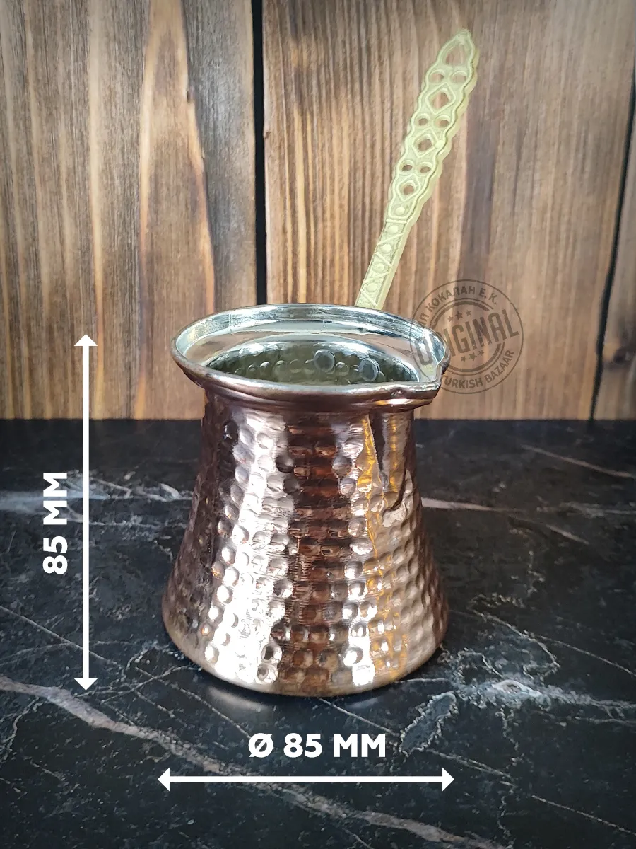 Bakır Kahve Cezvesi, Türkiye, 300 ml 2