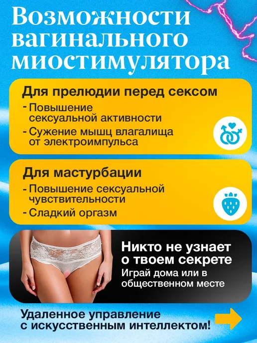 Вибратор в трусы вибротрусики с стимуляцией, розовый, фото 2