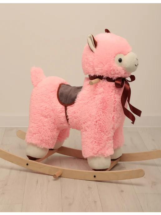 Модельные игрушки Детская качалка "АЛЬПАКА", розовый, фото 3