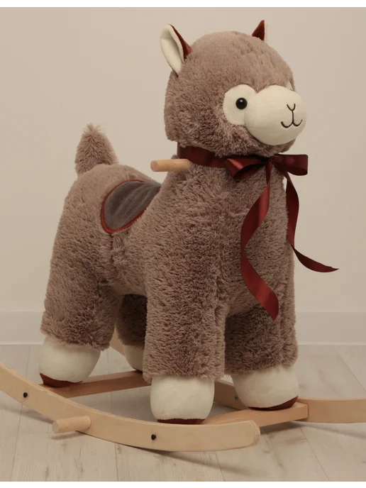 Модельные игрушки Детская качалка "АЛЬПАКА", коричневый, фото 2