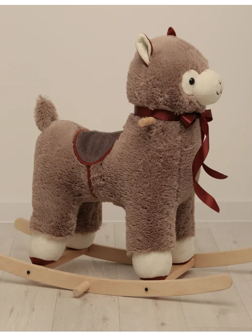 Модельные игрушки Детская качалка "АЛЬПАКА", коричневый, фото 3