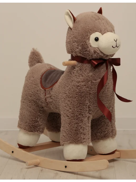 Модельные игрушки Детская качалка "АЛЬПАКА", коричневый, фото 7