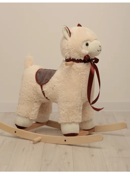 Модельные игрушки Детская качалка "АЛЬПАКА", белый, фото 4
